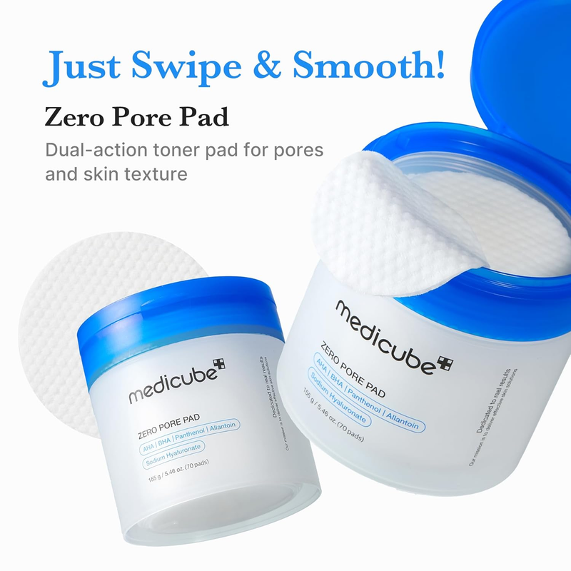 Zero Pore Pad 2.0 Toner Pads AHA BHA Exfoliating Korean Skin Care 702