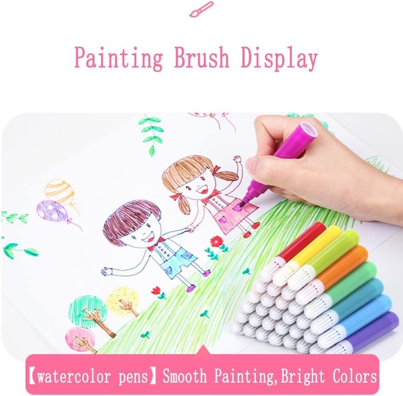 208 PCS Art Supplies, Drawing Art Kit for Kids Adults Art Set with Double Sided 1