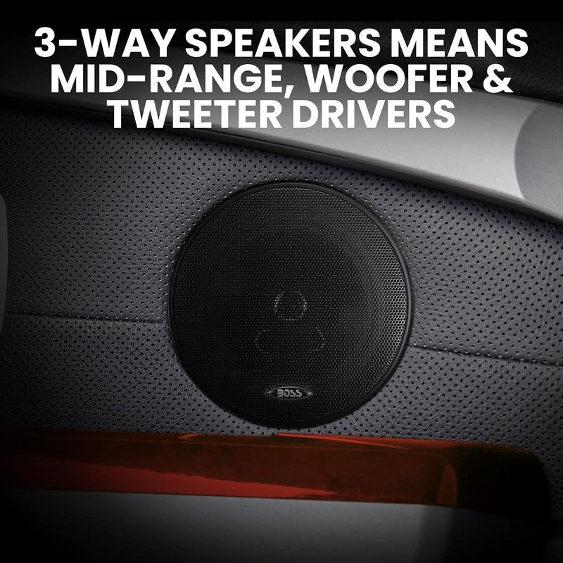 Bluetooth Car Stereo Package with 6.5" Speakers - Single Din, USB, AM/FM Radio4