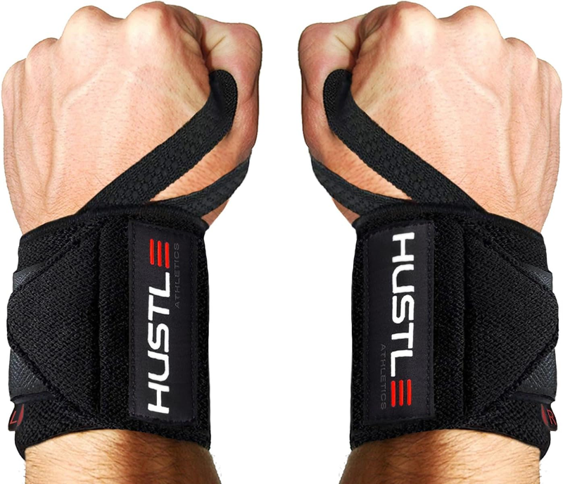 Wrist Wraps 12"/18" Premium Weightlifting Support Powerlifting Bench Gym Straps11