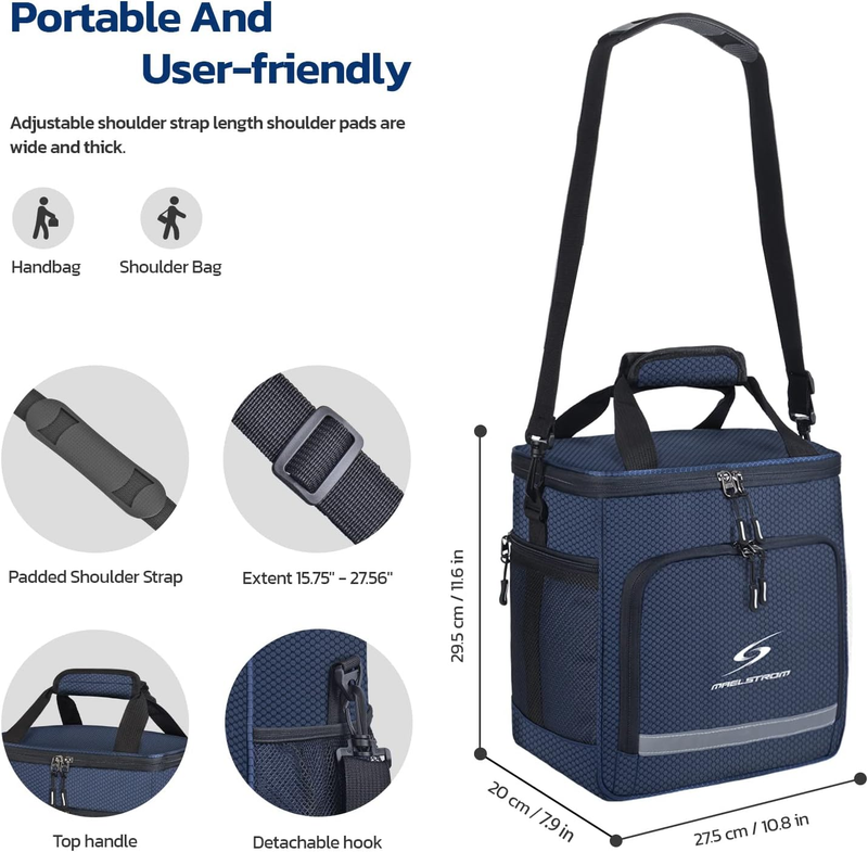 Insulated Lunch Bag Men Women Leakproof Cooler Lunch  Bag Portable Lunch Cooler8