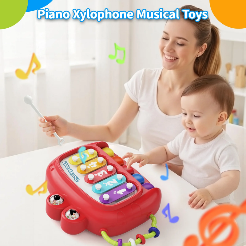 4 in 1 Baby Toys 6 12 Months Boys Girls, Montessori Babies Toy, Infant Toys Suit7