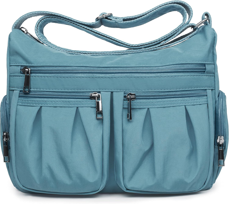 Women Crossbody Bag Waterproof Nylon Lightweight Shoulder Travel Purse Handbag7
