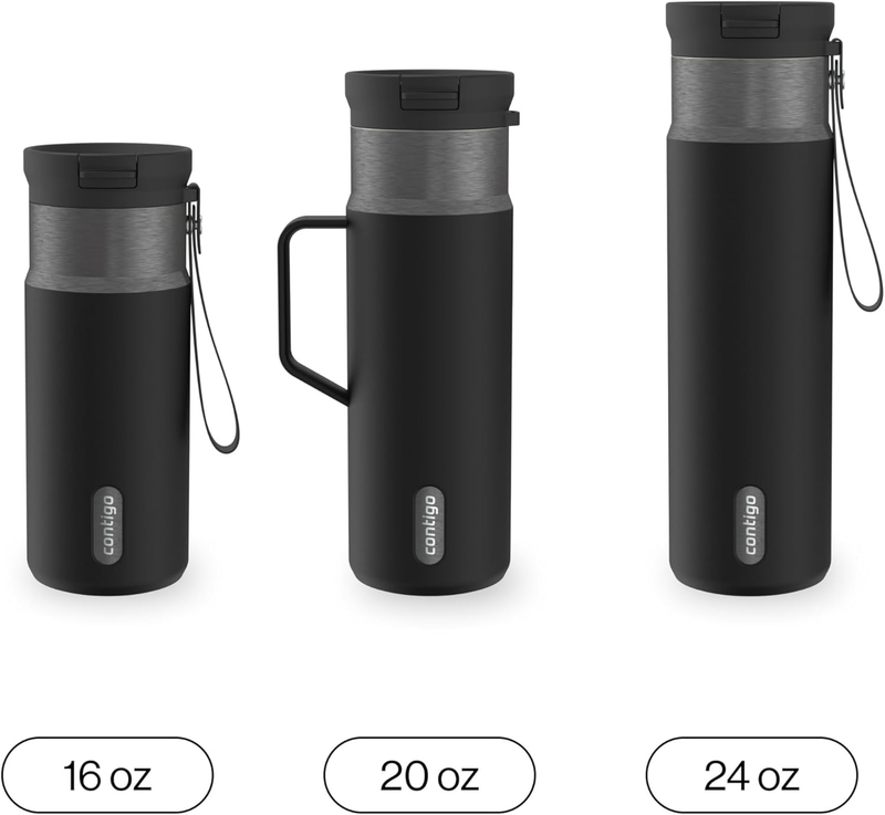 Snapseal 24oz Stainless Steel Vacuum Insulated Autoclose Lid Straw BPA6