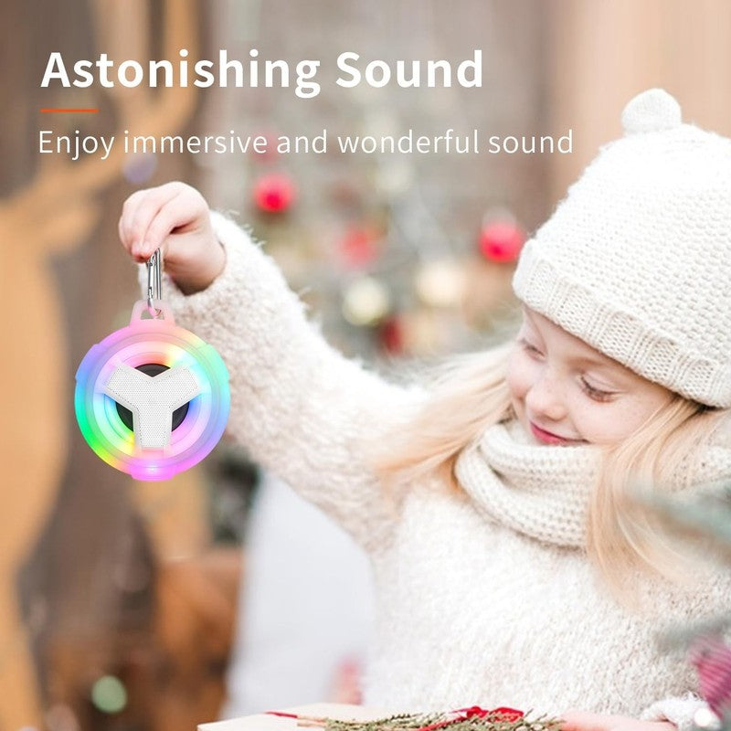 Bluetooth Shower Speaker, Portable Bluetooth Speakers, IP67 Waterproof Wireless 1