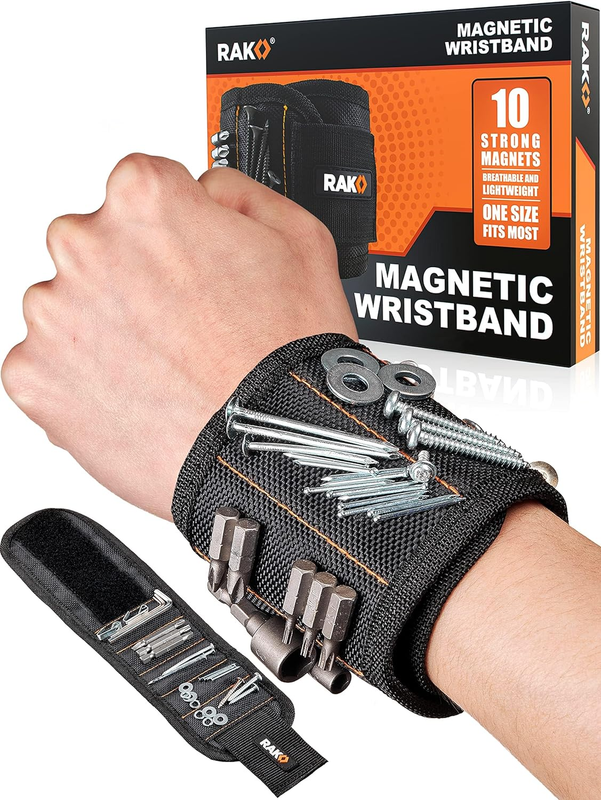Magnetic Wristband for Tools   Perfect Gift for Dads, Handyman & Grandpa0