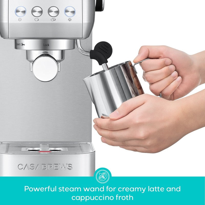 3700 Essential 20 Bar Espresso Machine and Coffee Maker, Stainless Steel4