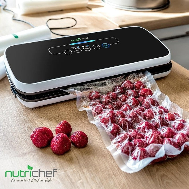 Automatic Vacuum Air Sealing System for Food Preservation with Starter Kit, Comp1