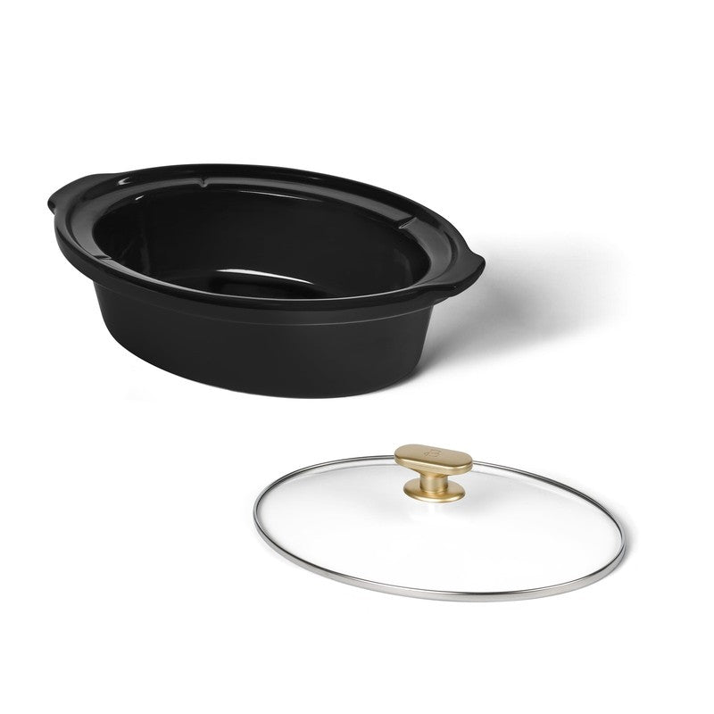 2.5 Qt Dip and Serve Manual Slow Cooker, White Icing by Drew Barrymore7