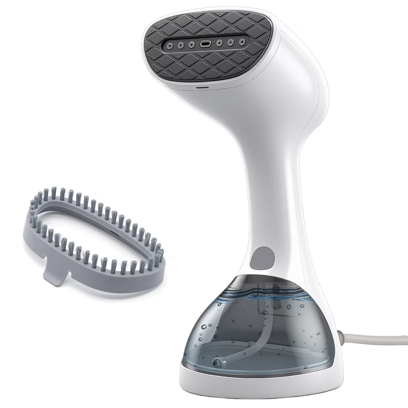 1200W Handheld Clothes Steamer w/ Lint Remover, Portable Wrinkle Remover – White8
