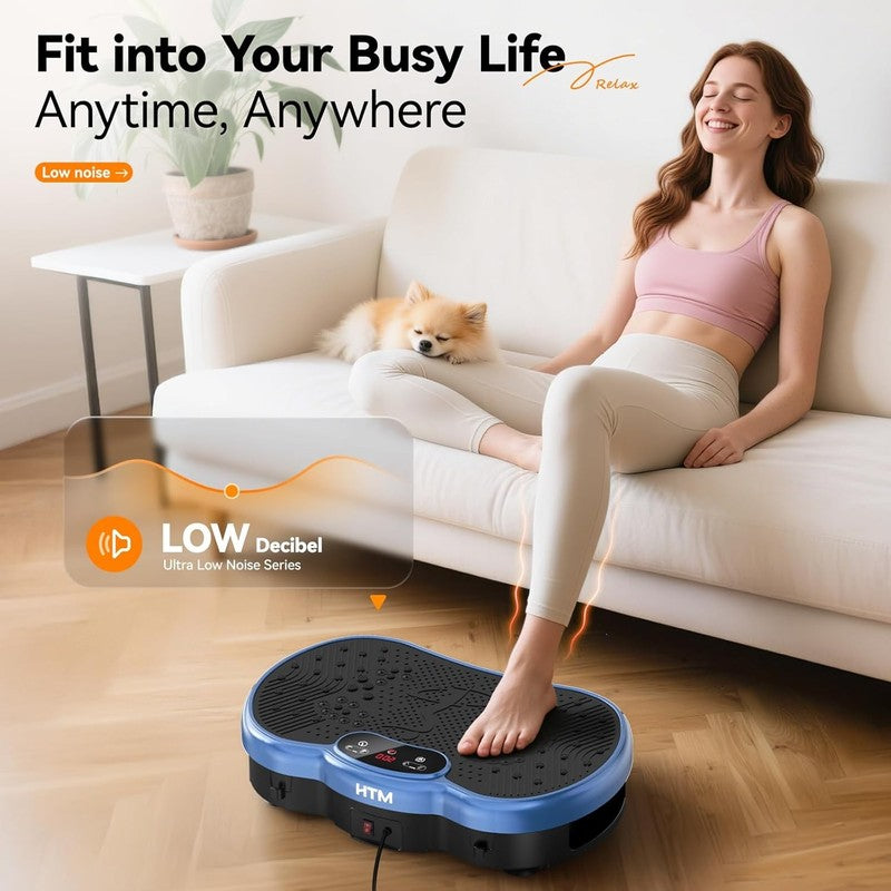 Vibration Plate Machine 300lbs 120 Speeds 9 Modes Home Fitness Workout6