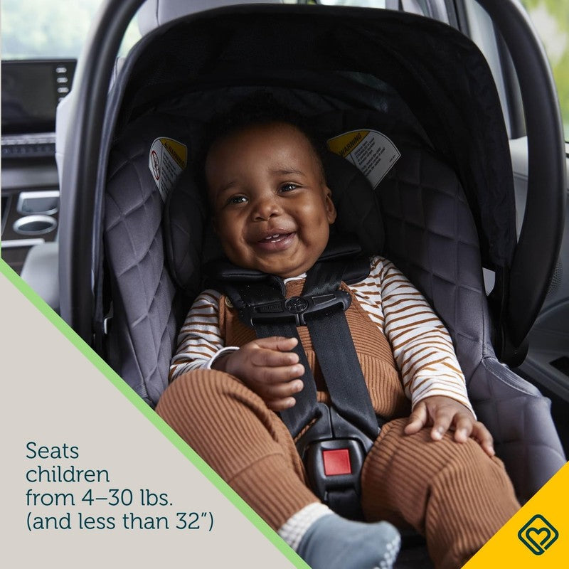 Onboard DLX Insta Latch Infant Car Seat, Base Rear Facing 4–30 lbs Beach Rose3