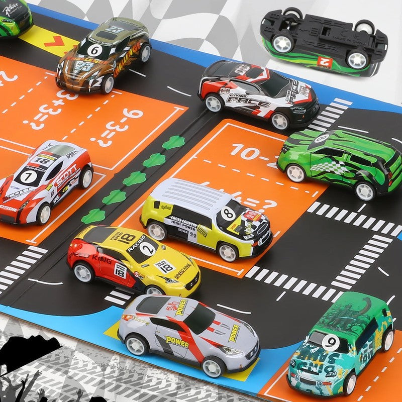 30PCS Mini Car Toys, Pull Back Car Set, Toy Gift for Boys 3 4 5 6 Years Old3