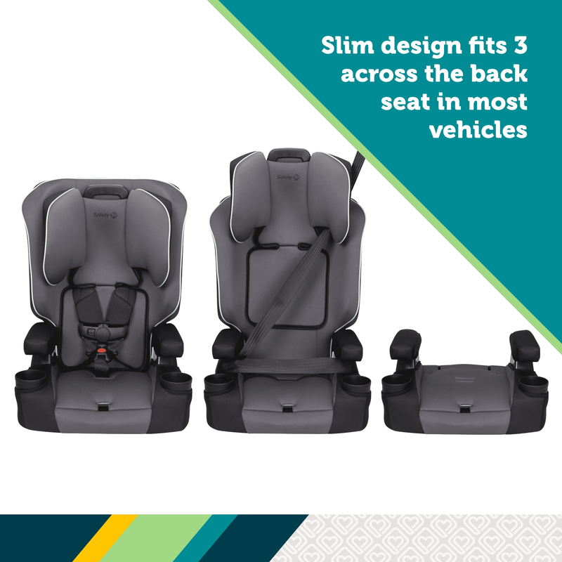 Comfort Ride 3-In-1 Booster Car Seat Seal Pup II Toddler10