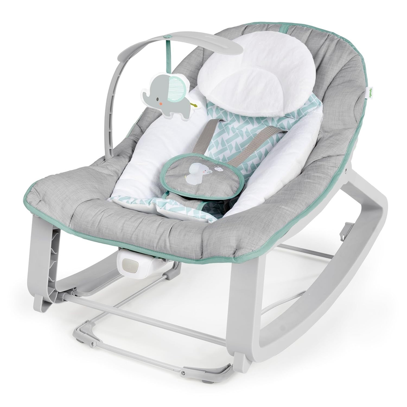 Ingenuity Keep Cozy 3-In-1 Grow with Me Vibrating Baby Bouncer, Seat & Infant To0
