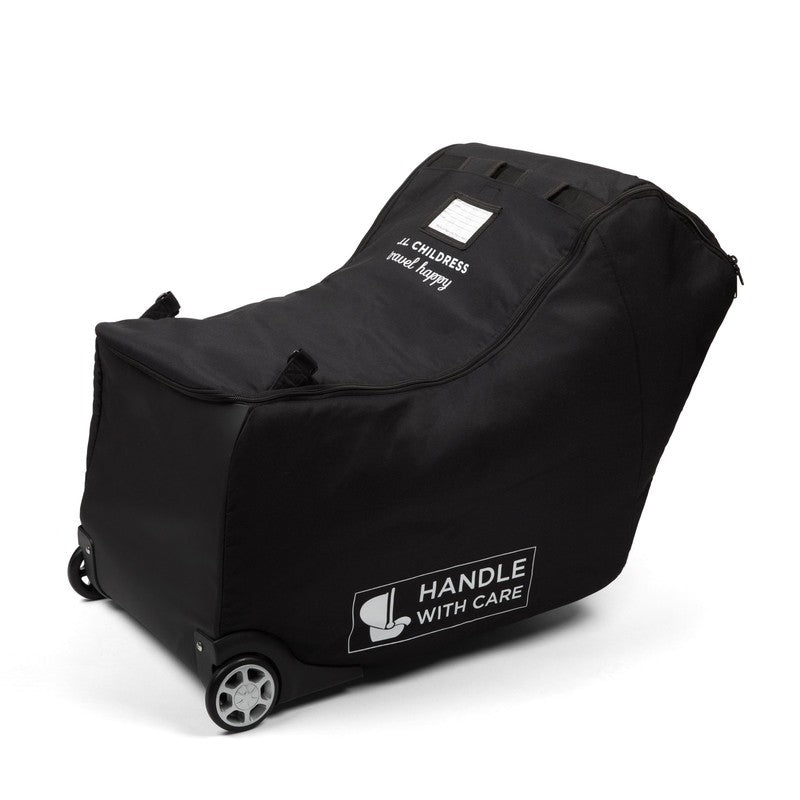 Premier Padded Infant Car Seat Travel Bag with WHEELS, Black3