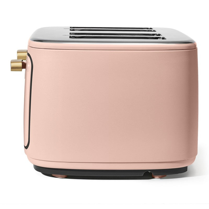 4-Slice Toaster with Touch-Activated Display, Rose by Drew Barrymore4