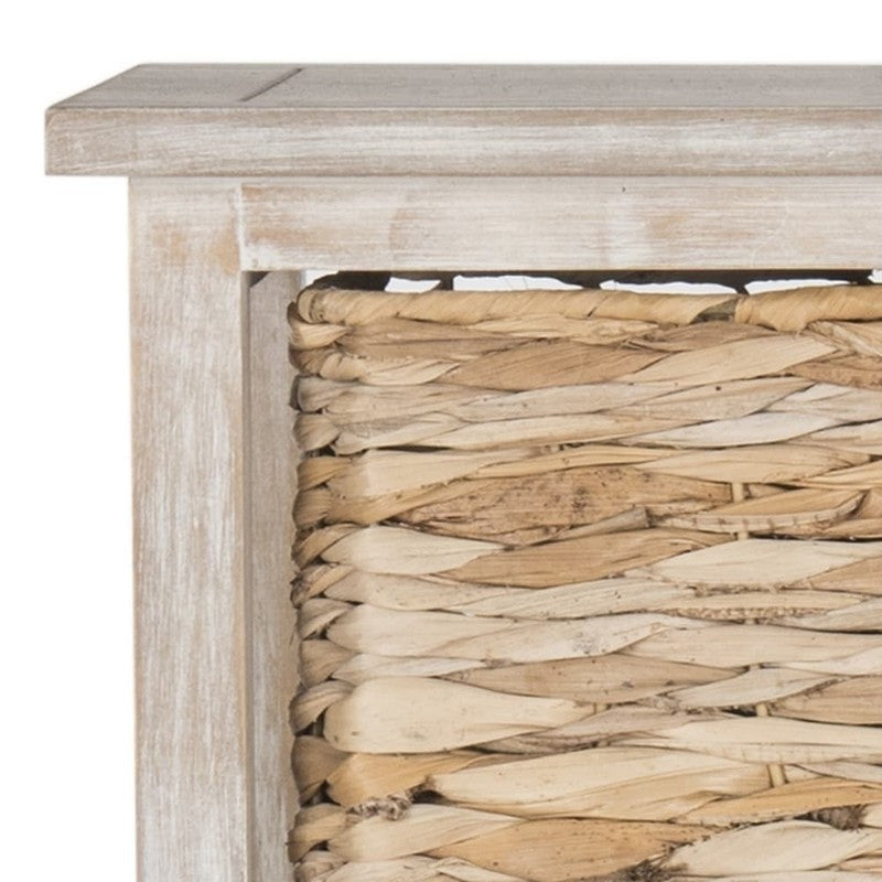 Vedette Winter Melody 5-Drawer Wicker Storage Tower - Stylish & Functional3