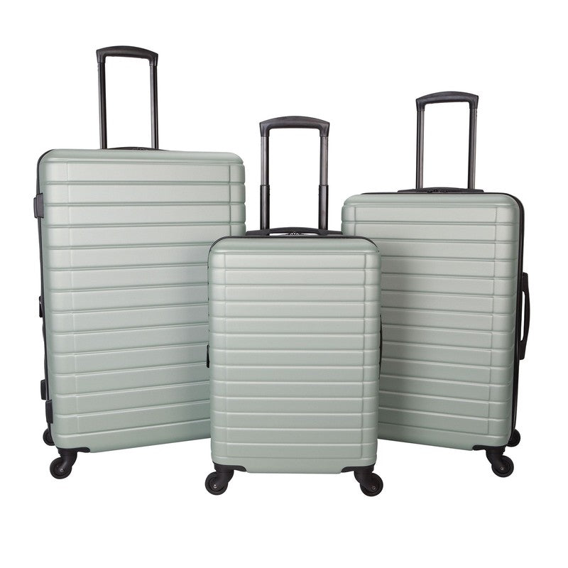 Protégé Vacationer 20" Carry On Expandable Hardside Luggage Pastel Green Spinner8