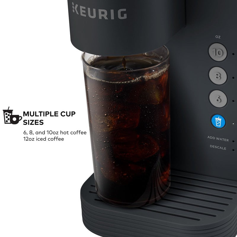 K-Express Essentials Plus Coffee Maker Single-Serve K-Cup Black Hot & Iced4