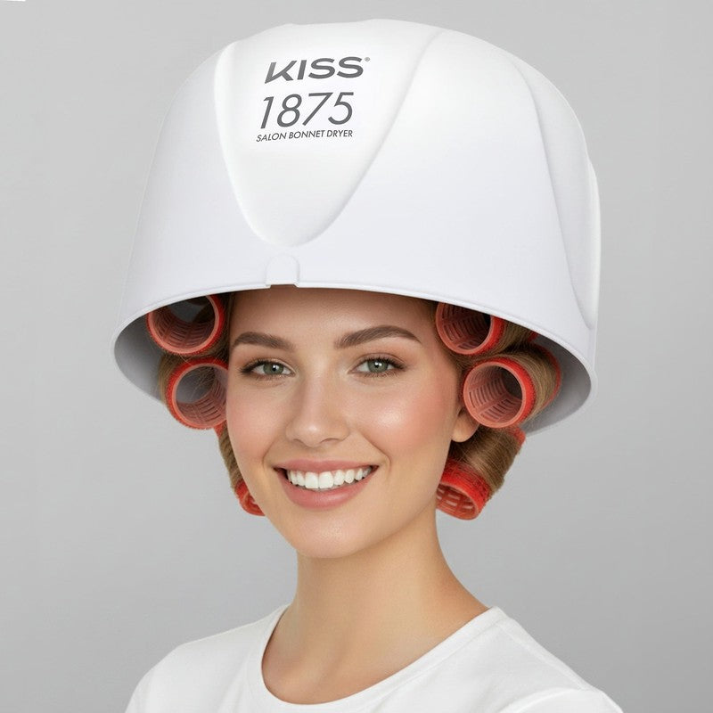 Salon Bonnet Portable Hair Dryer 1875W, Adjustable Height, 4 Heat Settings1