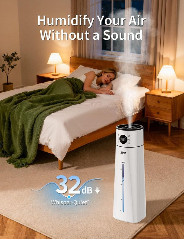 8L Cool Mist Humidifier Large Room Remote Quiet Ultrasonic 10 Modes Timer6