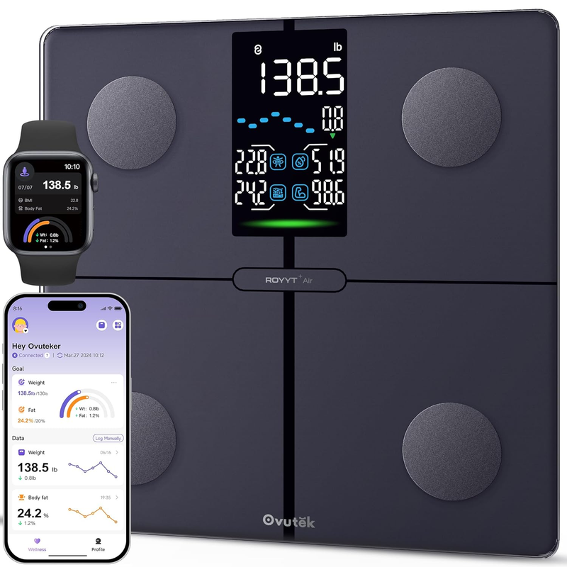 Smart Body Weight Scale, Digital BMI Bathroom Scale with App10