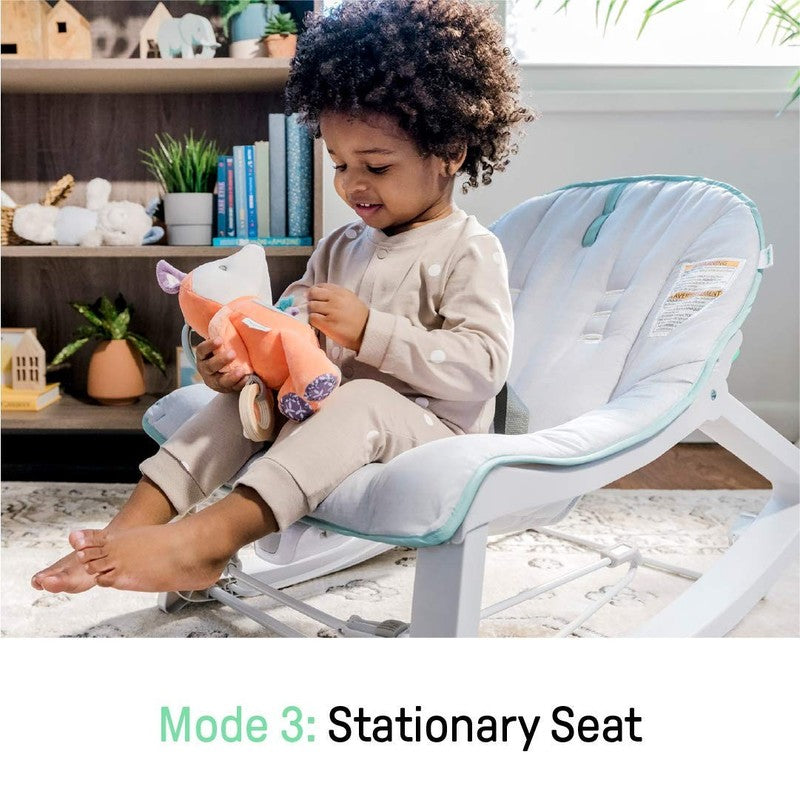 Keep Cozy 3 In 1 Grow with Me Vibrating Baby Bouncer, Seat & Infant to Toddler R6