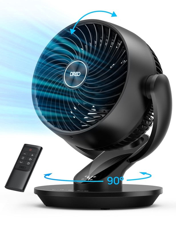 13in Whole Room Air Circulator Fan Quiet Oscillating Remote 70Ft Airflow9
