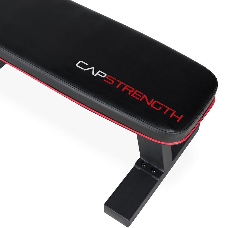 Strength Heavy Duty Flat Bench, Black Finish (600Lb Weight acity)8