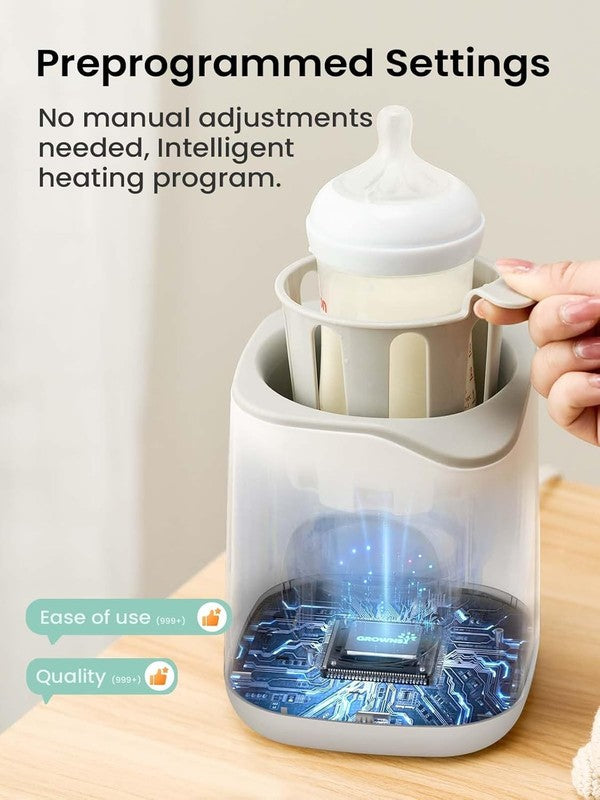 Fast Baby Bottle Warmer for Breastmilk & Formula w/ Thaw & Sterilize7