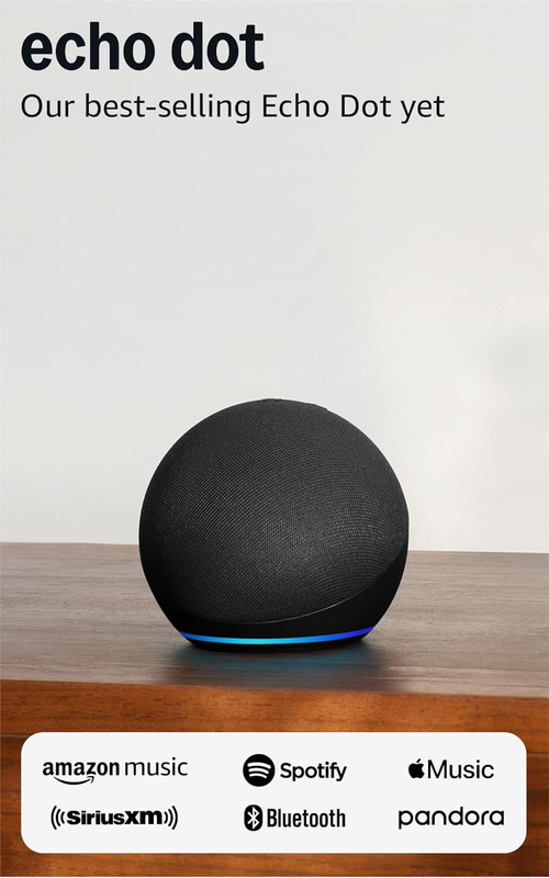 Echo Dot (Newest Model)   Vibrant Sounding Speaker with Alexa+ Early Access, Gre8