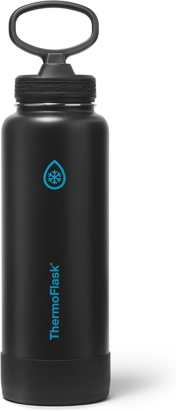 40oz Insulated Water Bottle Stainless Steel Spout Lid Leakproof Hot Cold9