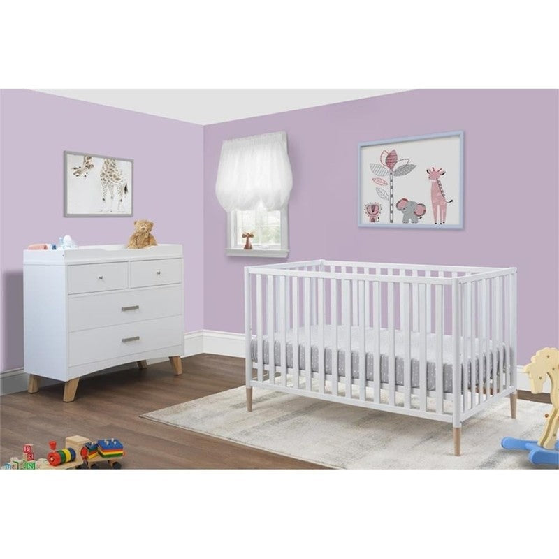 Mia White Crib6