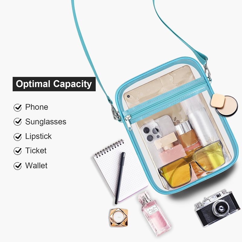 Clear Stadium Approved Crossbody Bag Transparent Messenger Bag4
