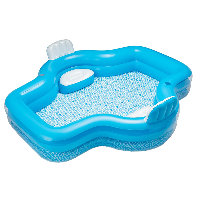 Blue Grand Luxe Inflatable Family Swimming Pool, 2 Seats, Age 6 & Up10