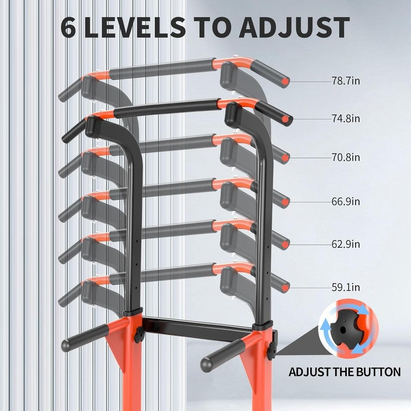 Dip Station   Home Gym Strength Training Pull Ups Dip Ups 330Lbs4