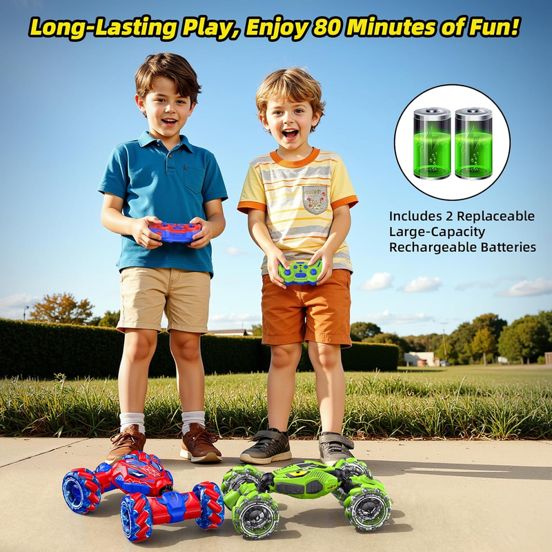 High Speed RC Car Gesture Control 4WD 360° Flip Drift Stunt Car Kids6