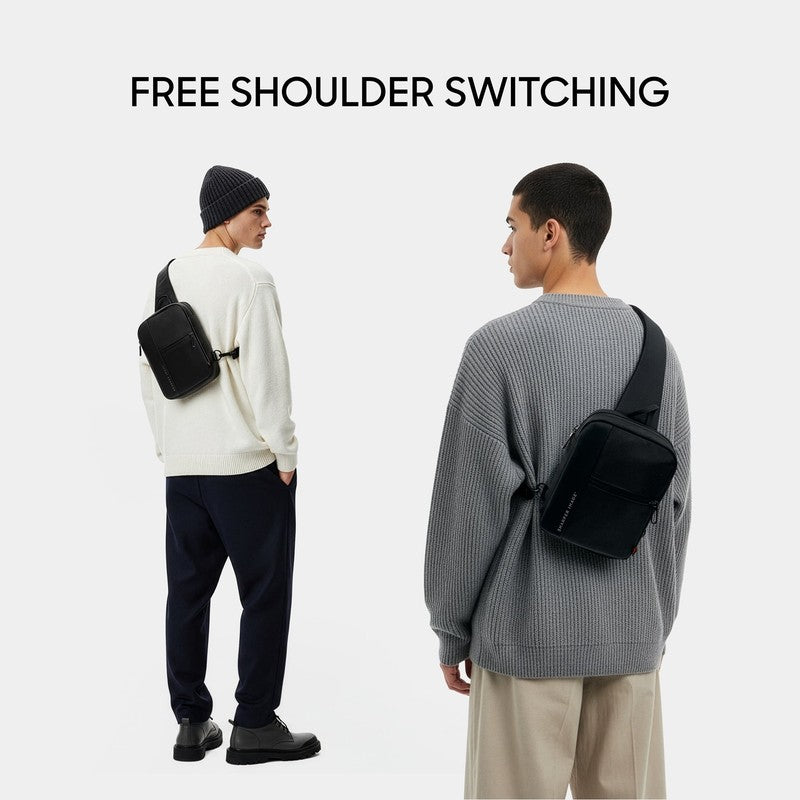 Signature Crossbody Bag, Water Resistant Sling Backpack, Daypack Shoulder / Ches3