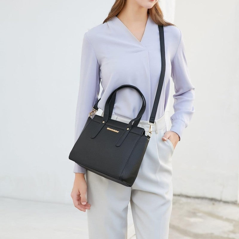 3PCS Purses for Women Tote Bag and Wallet Set Shoulder Satchel Handbags2
