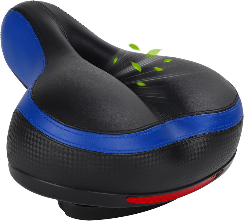 Memory Foam Bike Seat Cushion Men Women Waterproof Wide Saddle Universal Fit9