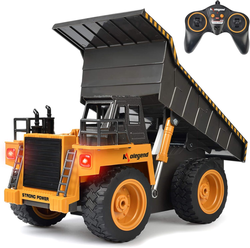 Remote Control Construction Dump Truck Toy Rechargeable Battery for Boys & Girls9