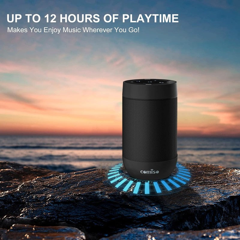 Bluetooth Speaker 5.3, TWS, 360° HD Sound, IP65, TF Card, Gift for Men/Women6