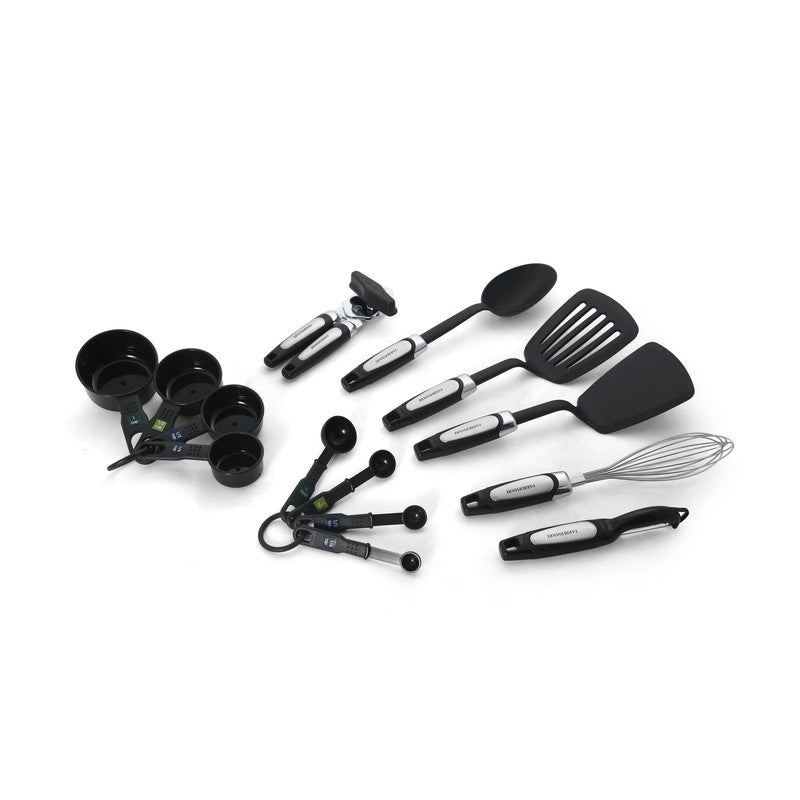 Professional 14 Piece Kitchen Tool and Gadget Kitchen Utensil Set in Black5