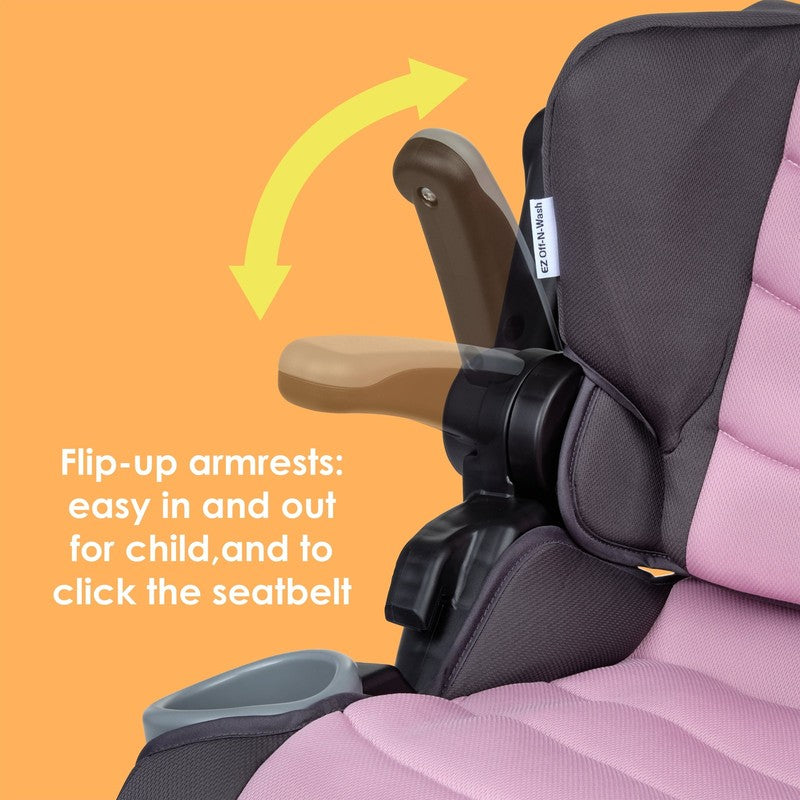 Protect 2-In-1 Folding Booster Seat, Dash Rose2
