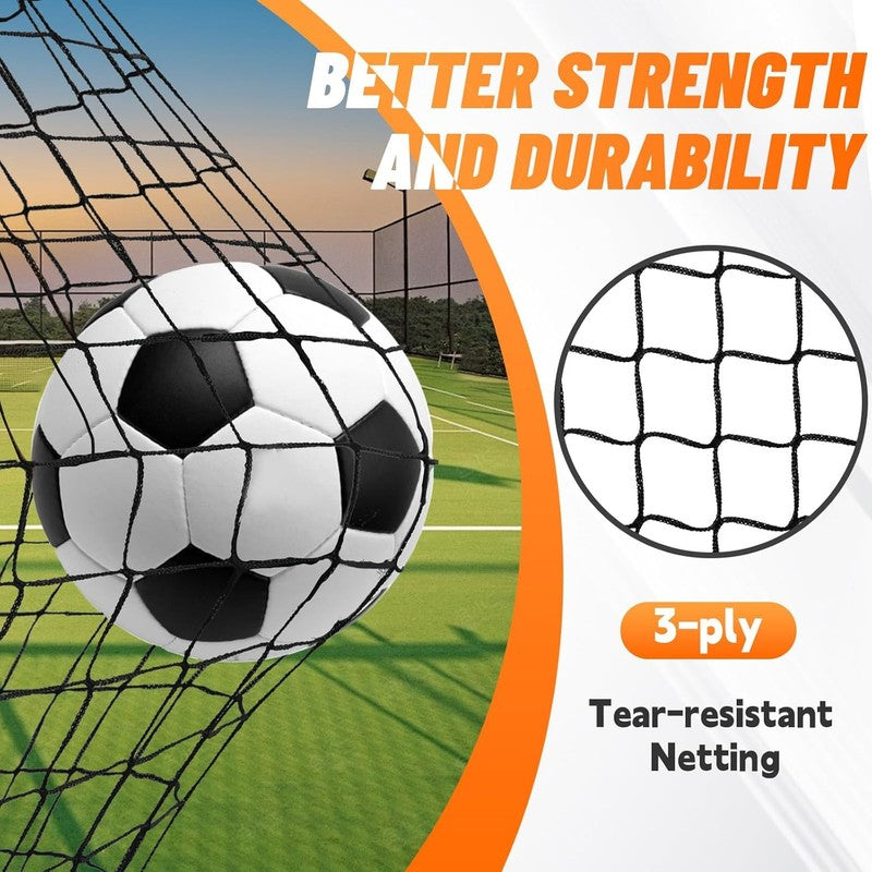 Soccer Goal, Kids Soccer Goals for Backyard Set of 2, 4X3Ft Portable Soccer Goal1