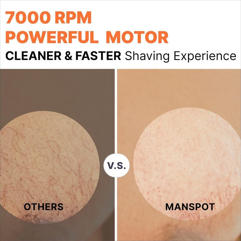 Manscape Body Hair Trimmer for Men - Waterproof Electric Shaver Kit3