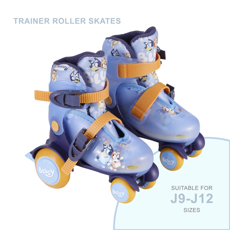 Kids Training Roller Skates, Adjustable Sizing, Size 9-12, Unisex1