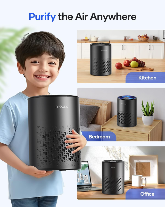 Air Purifiers for Bedroom Home,  HEPA Air Purifier for Home Pets with Fragrance 7
