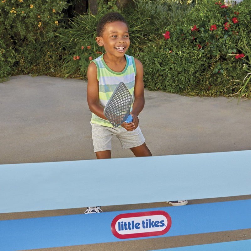 Totsports Pickleball Set, Includes 2 Paddles, 2 Balls, & Net, Ages 3+, Blue5